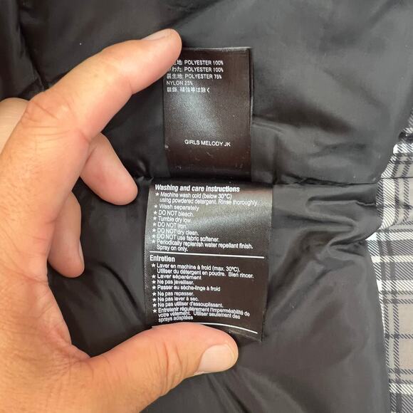 BURTON Girl's Dry Ride Insulated Hooded Snowboarding Ski Jacket Coat Size XL - Picture 6 of 16